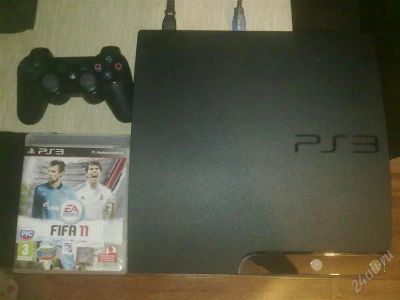 Лот: 1663101. Фото: 1. PlayStation 3 (slim 320Гб) Прошивка... Консоли