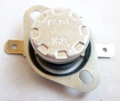 Лот: 17658083. Фото: 1. Термовыключатель KSD1 160 от СВЧ-печи... Запчасти для микроволновок, мини-печей