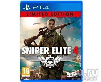 Лот: 9213622. Фото: 1. Sniper Elite 4 S4 / Лицензионный... Игры для консолей