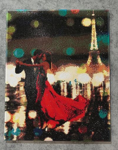 Лот: 23525421. Фото: 1. Готовая картина из страз. Картины, рисунки