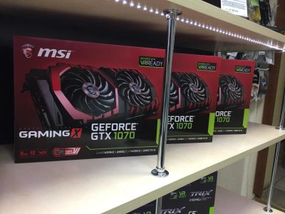 Лот: 10829122. Фото: 1. Ферма на 3 видеокартах MSi GTX-1070... Майнинг фермы, товары для майнинга