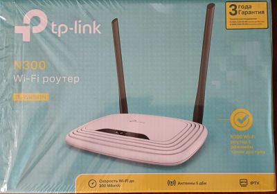 Лот: 25601326. Фото: 1. Wi-fi router tp-link WR 841n. Маршрутизаторы (роутеры)