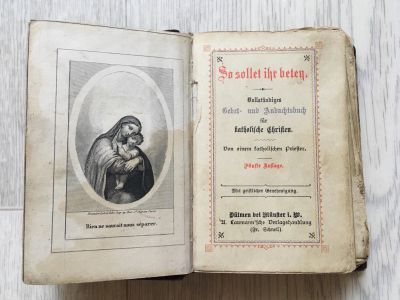 Лот: 12007289. Фото: 1. Молитвослов 1911г нем.язык. Книги