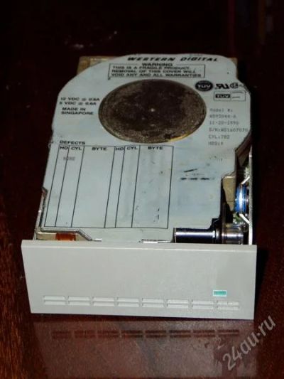 Лот: 1373318. Фото: 1. Винчестер раритетный WD93044-A... Жёсткие диски (HDD)