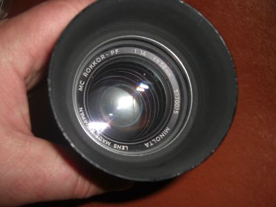 Лот: 15772787. Фото: 1. Minolta мс Rokkor PF 58mm f1.4. Объективы