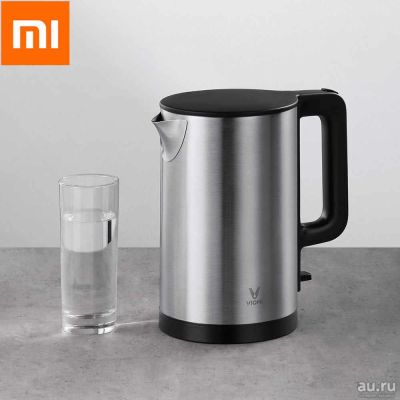 Лот: 14901761. Фото: 1. Чайник Xiaomi Viomi Kettle Steel... Чайники, кофемашины, кулеры