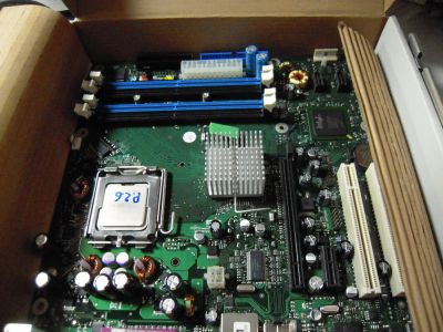 Лот: 6565768. Фото: 1. Материнская плата 775 DDR2 PCI-E... Материнские платы