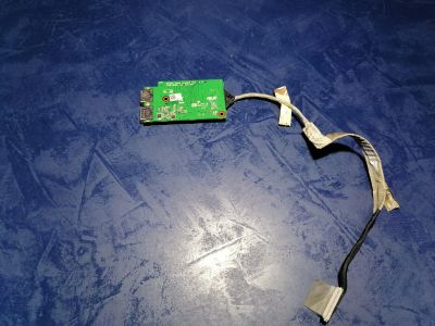 Лот: 17710858. Фото: 1. Б/У (ST) Шлейф с платой USB и... Шлейфы, кабели, переходники