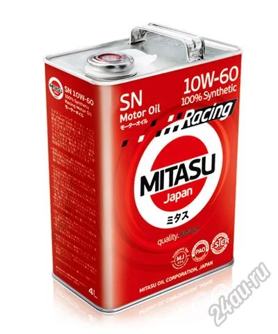 Лот: 6232471. Фото: 1. MiTASU RACiNG SN 10w60 синт. для... Масла, жидкости
