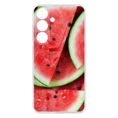 Лот: 25540898. Фото: 1. Чехол Krutoff Clear Case "Арбуз... Чехлы, бамперы