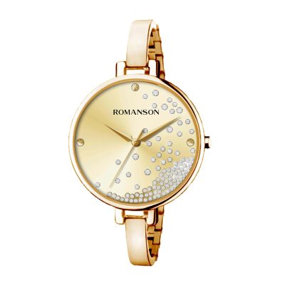 Лот: 23794783. Фото: 1. Женские часы ROMANSON Floroje... Оригинальные наручные часы