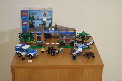Лот: 14938414. Фото: 1. Lego City 4440 Пост лесной полиции. Конструкторы