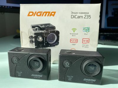 Лот: 25225872. Фото: 1. Экшн-камера Digma 235. Экшн камеры
