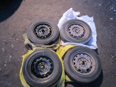 Лот: 3981945. Фото: 1. Bridgestone B250 R13 4*100. Шины на дисках