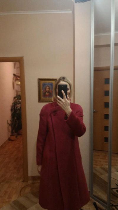 Лот: 6860359. Фото: 1. Пальто из шерсти Альпака. Верхняя одежда