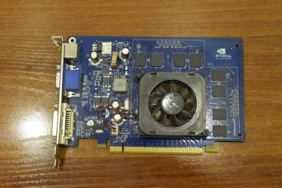 Лот: 10359006. Фото: 1. GeForce 7600GS 256 MB PCI-E. Видеокарты