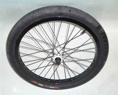 Лот: 404557. Фото: 1. Колесо переднее в сборе на bmx... Запчасти