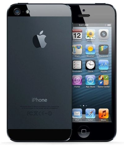 Лот: 10696220. Фото: 1. iPhone 5 16gb Rfb Black.Магазин. Смартфоны