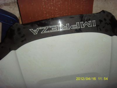 Лот: 3729272. Фото: 1. капот impreza 2003. Кузов