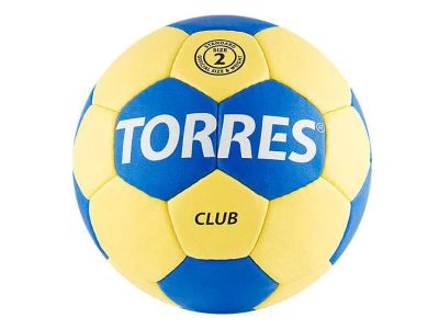 Лот: 9055703. Фото: 1. Мяч гандбольный Torres Club размер... Мячи, ракетки, шайбы, клюшки
