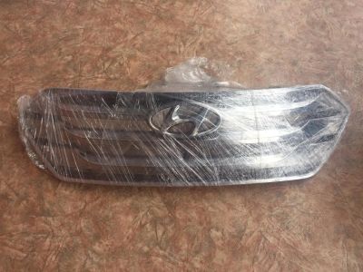 Лот: 9590177. Фото: 1. Решетка радиатора Hyundai Santa... Кузов