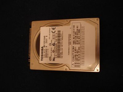 Лот: 3296099. Фото: 1. HDD Toshiba 100Gb 2,5" IDE. Жёсткие диски (HDD)