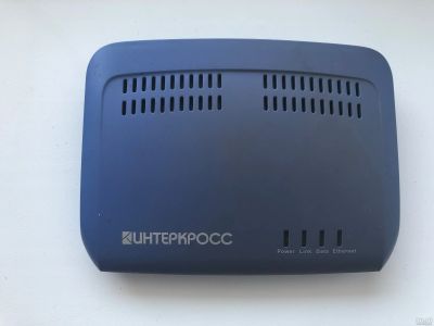 Лот: 13750890. Фото: 1. ADSL модем Интеркросс. Проводные модемы