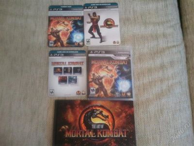 Лот: 1016279. Фото: 1. Mortal Kombat 9 + ArtBook + Доп... Игры для консолей