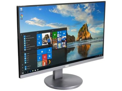 Лот: 15470620. Фото: 1. монитор AOC I2490vxq/bt + кронштейн... ЖК-мониторы