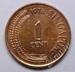 Лот: 73247. Фото: 1. Сингапур. 1 цент 1978г. Азия
