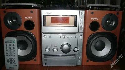 Лот: 1074861. Фото: 1. Музыкальный центр Micro Sony RM-SMR1. Музыкальные центры, магнитолы