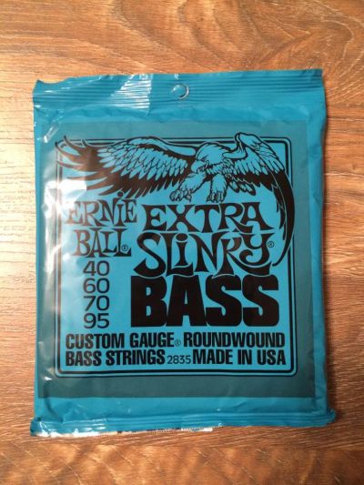 Лот: 5107477. Фото: 1. Струны для бас-гитары Ernie Ball... Аксессуары, комплектующие