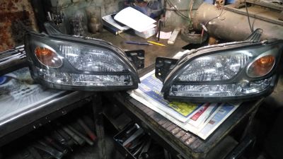 Лот: 11511469. Фото: 1. Фары ксенон Subaru B4 комплект... Оптика и освещение
