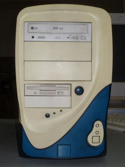 Лот: 3515570. Фото: 1. Б/у системный блок AMD DURON 1000... Компьютеры в сборе
