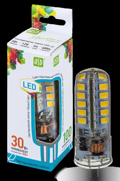 Лот: 10096574. Фото: 1. ASD лампа светодиодная LED-JC-standard... Другое освещение