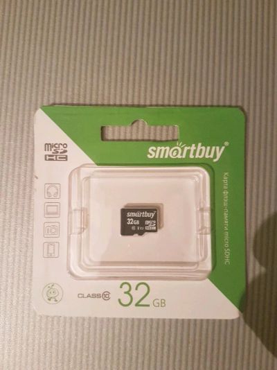 Лот: 10994881. Фото: 1. Micro SD 32Gb SmartBuy Флешка... USB-флеш карты