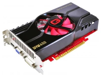 Лот: 4540832. Фото: 1. Gainward GeForce GTS 450 783MHz... Видеокарты