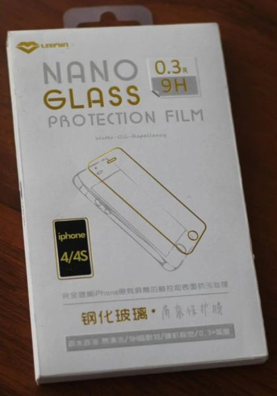 Лот: 5249887. Фото: 1. Защитное стекло Leemin Nano Glass... Защитные стёкла, защитные плёнки