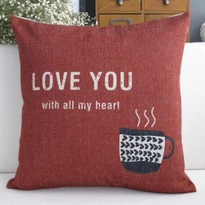Лот: 4249342. Фото: 1. Подушка Love you. Другое (оснащение, оборудование, аксессуары)