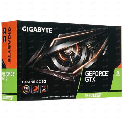 Лот: 17059779. Фото: 1. Gigabyte GeForce GTX 1660 Super... Видеокарты