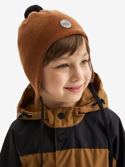Лот: 25123986. Фото: 1. Шапка NIKASTYLE, Коричневый. Другое (спортивная одежда)
