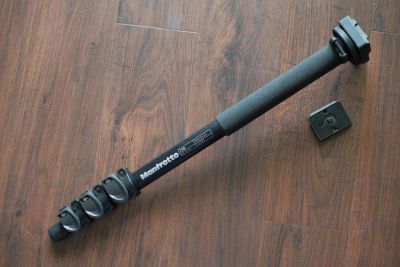 Лот: 10217764. Фото: 1. Монопод Manfrotto MM294A4 с головой... Штативы, держатели