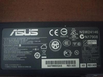 Лот: 15686298. Фото: 1. Зарядка для ноутбуков Asus. Зарядные устройства