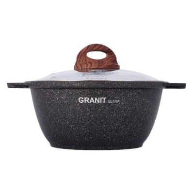 Лот: 24554413. Фото: 1. Кастрюля с крышкой KUKMARA Granit... Кастрюли