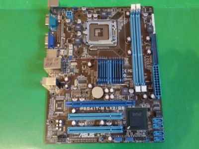 Лот: 6572830. Фото: 1. Материнская плата Asus P5G41T-M... Материнские платы