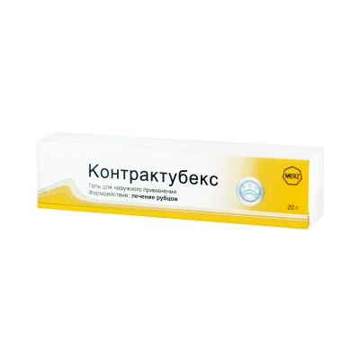 Лот: 23263005. Фото: 1. Контрактубекс гель 20г. Лекарства