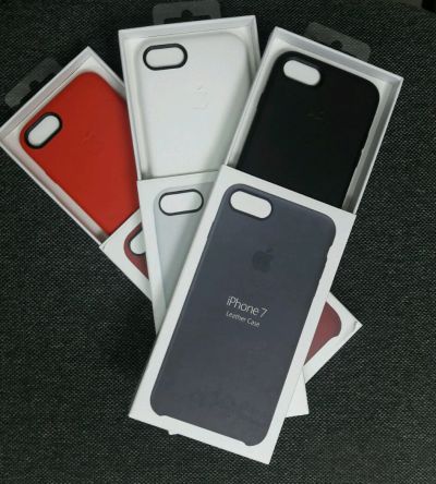 Лот: 8582428. Фото: 1. Чехол кожаный для iPhone 7. Чехлы, бамперы