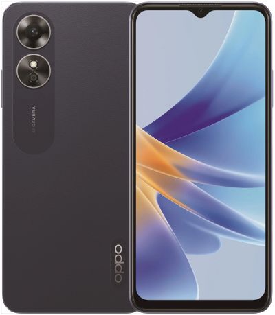 Лот: 19958926. Фото: 1. Смартфон OPPO A17 4/64Gb Black. Смартфоны