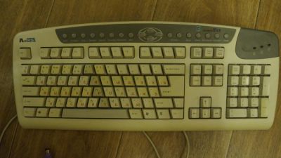 Лот: 9166465. Фото: 1. Продам anti-rsi клавиатуру a4tech... Клавиатуры и мыши