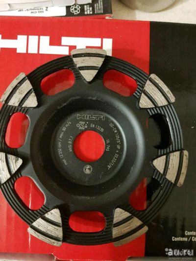 Лот: 13713163. Фото: 1. Алмазная шлифовальная чашка HILTI... Расходные материалы, сменные насадки
